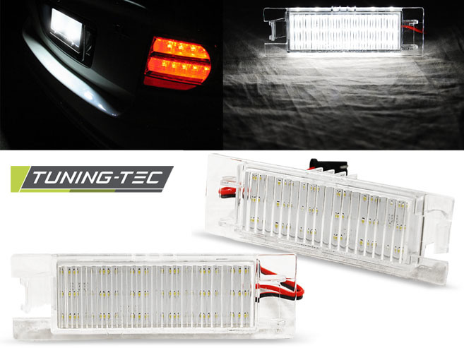 LED Kentekenverlichting Opel Zafira B/Astra H/Corsa D - 55% Korting!