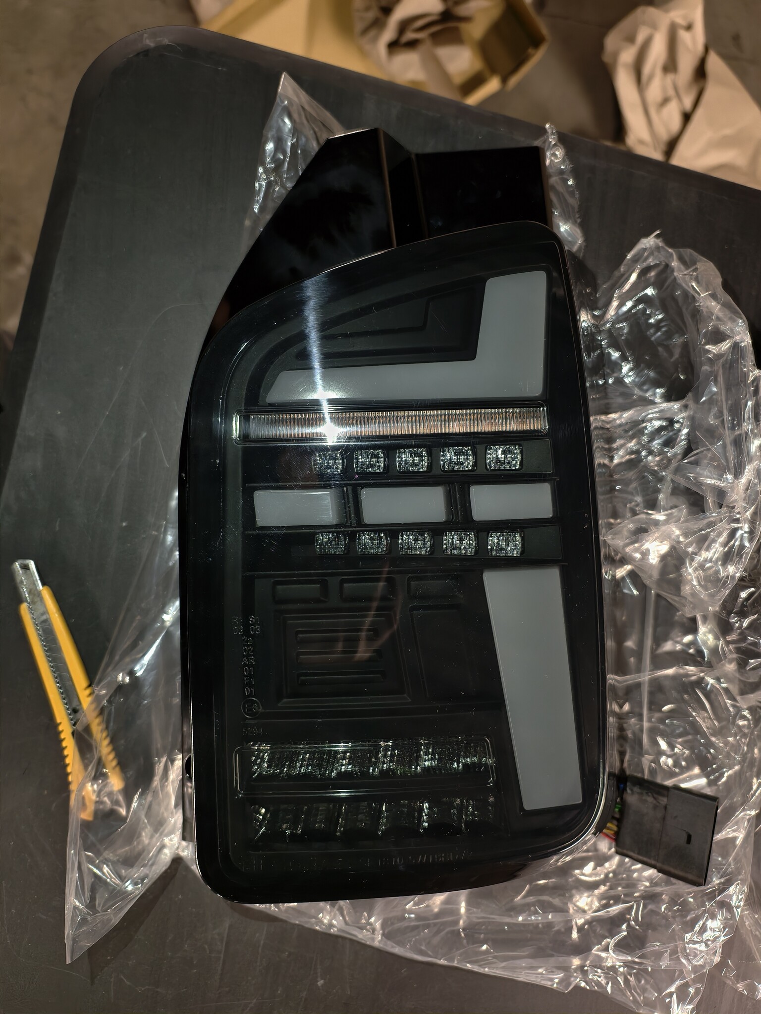 VW T6 Achterlichten LED Zwart Smoke (40% Korting!) - Nieuw!