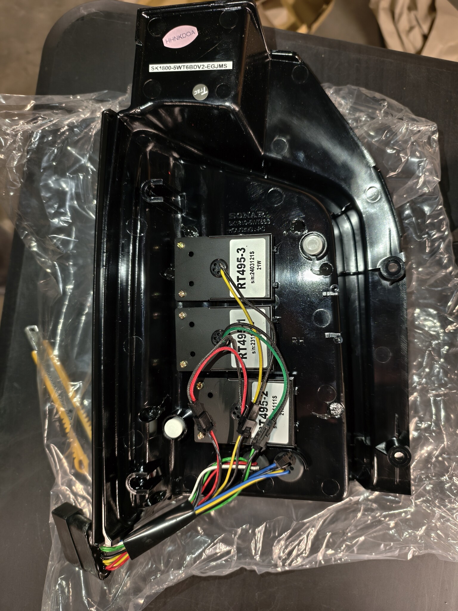 VW T6 Achterlichten LED Zwart Smoke (40% Korting!) - Nieuw!