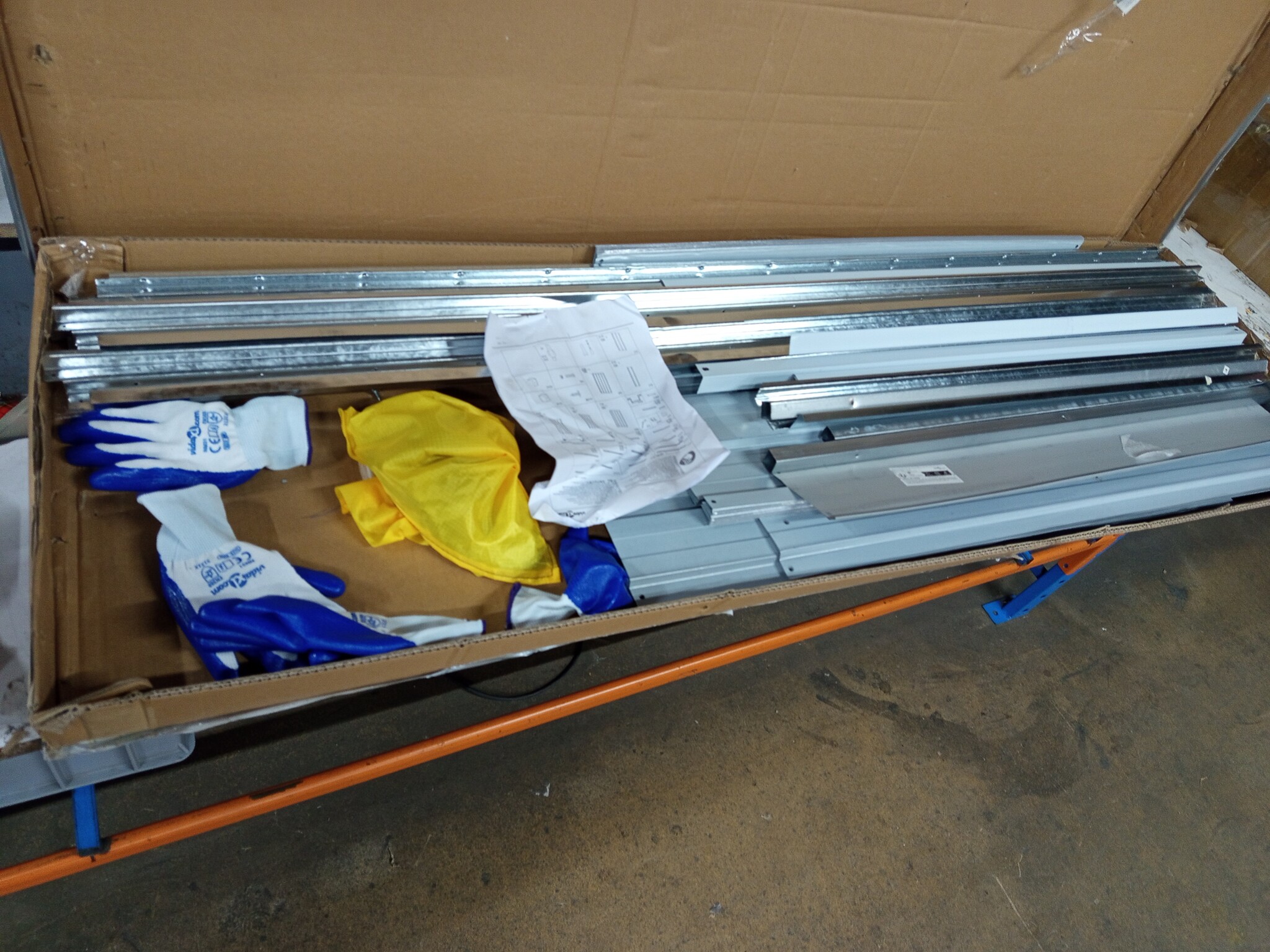 VidaXL Tuinbox 171x99x93cm Grijs | 60% Korting! | Lichte Deuken