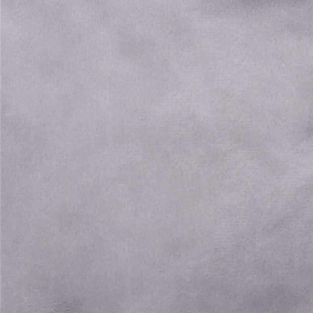 vidaXL Hondenmand 99x89x21cm - Pluche/Kunstleer Zwart/Grijs - 40% Korting!