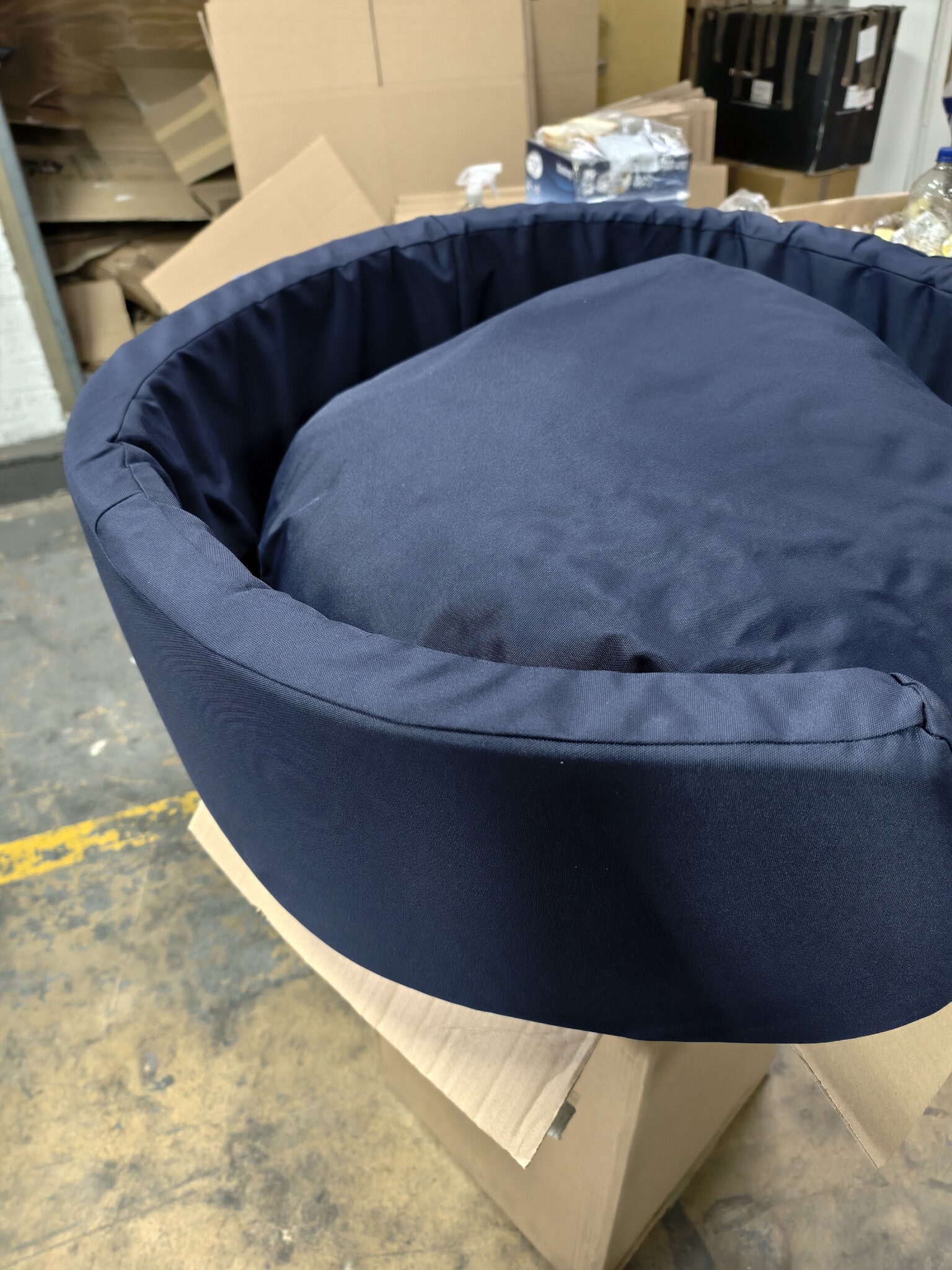 Luxe Hondenmand XXL Donkerblauw - 90cm - 50% Korting! Wasbare Hoes