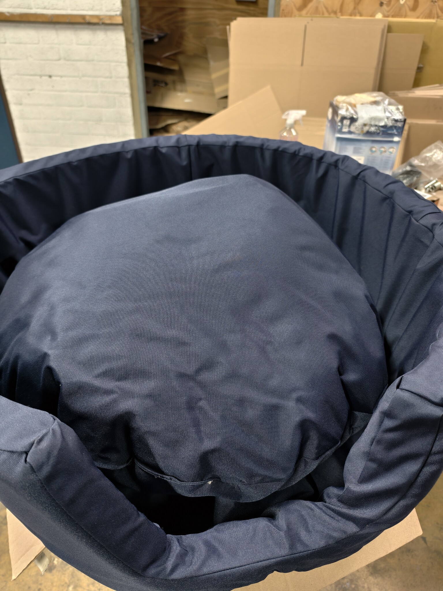 Luxe Hondenmand XXL Donkerblauw - 90cm - 50% Korting! Wasbare Hoes