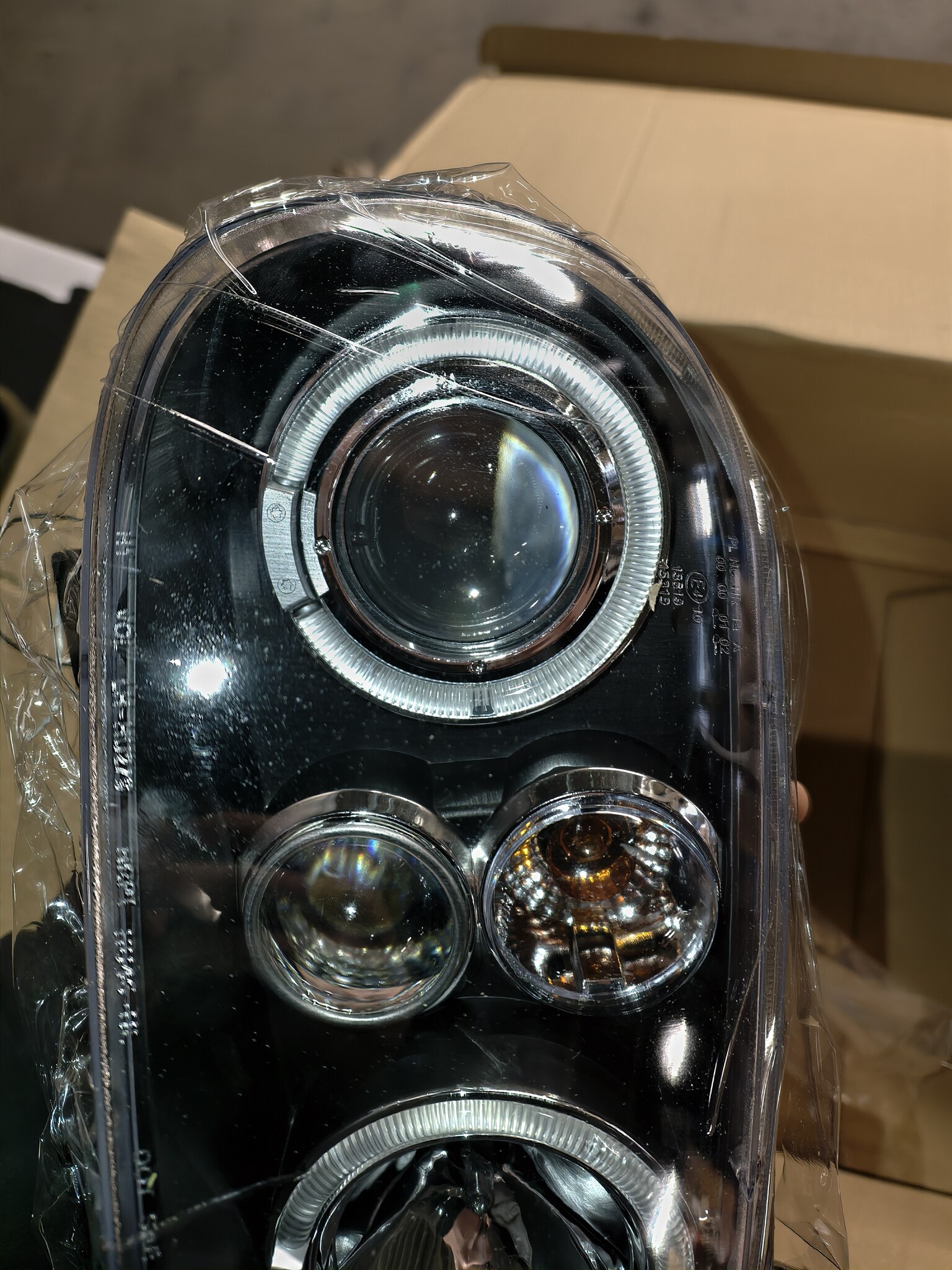 VW Golf 4 Koplampen Dual Halo - Angel Eyes Zwart (55% Korting!)