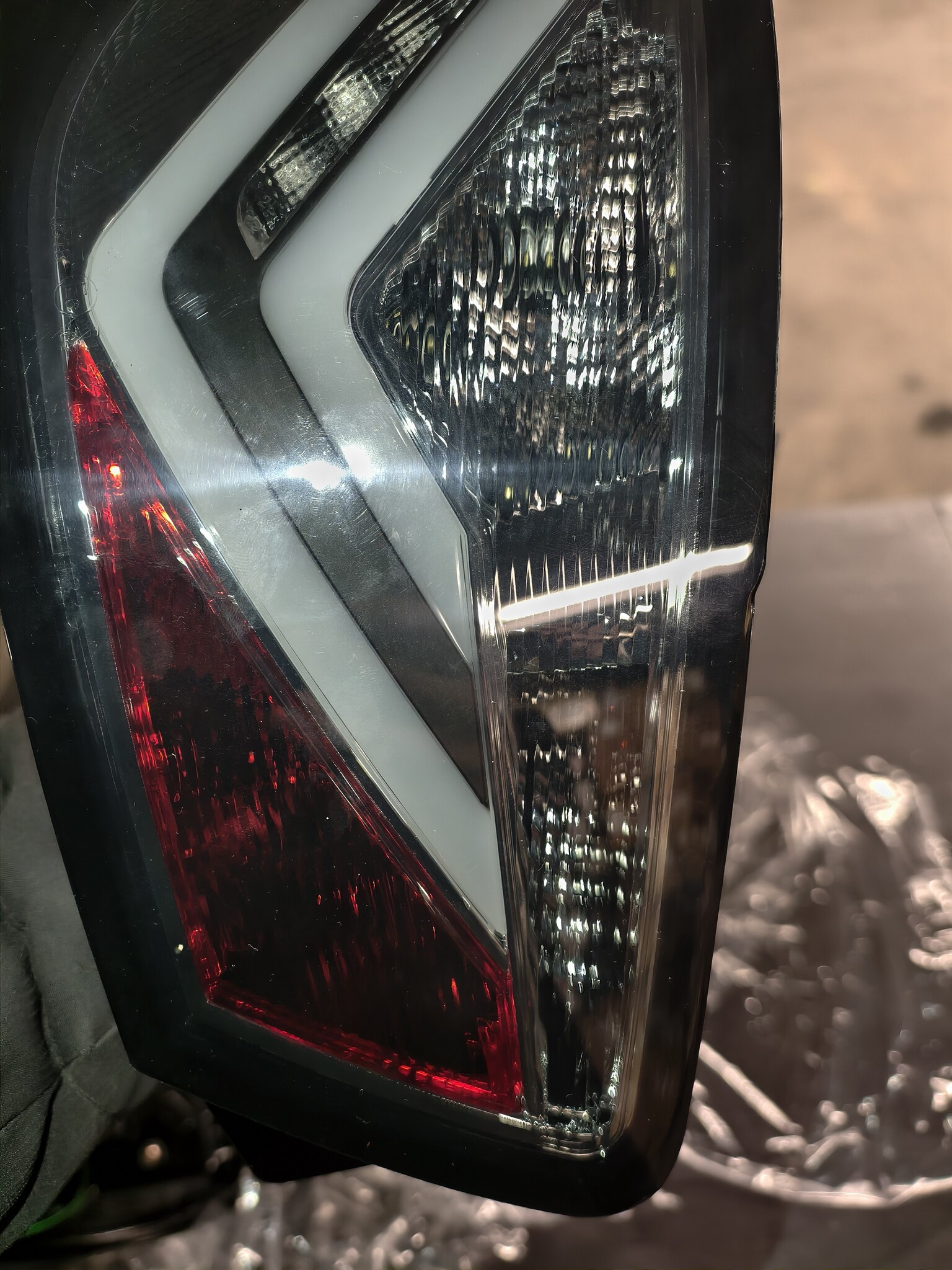 Achterlichten Seat Ibiza 6J 3D 06-12 Rood Smoke LED Strip - 50% Korting!