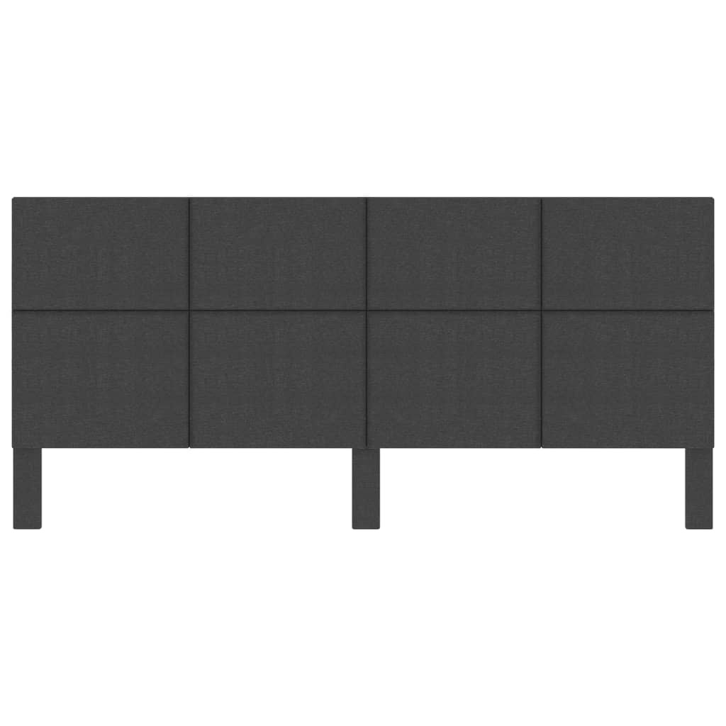 VidaXL Hoofdbord 200x200 cm Stof Donkergrijs - 35% Korting!