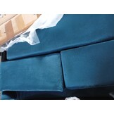 VidaXL Hondenmand Blauw Fluweel 80x45cm - 55% Korting! - Licht Beschadigd