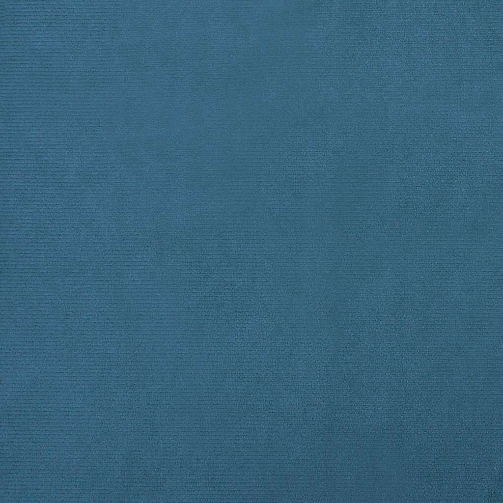 VidaXL Hondenmand Blauw Fluweel 80x45cm - 55% Korting! - Licht Beschadigd