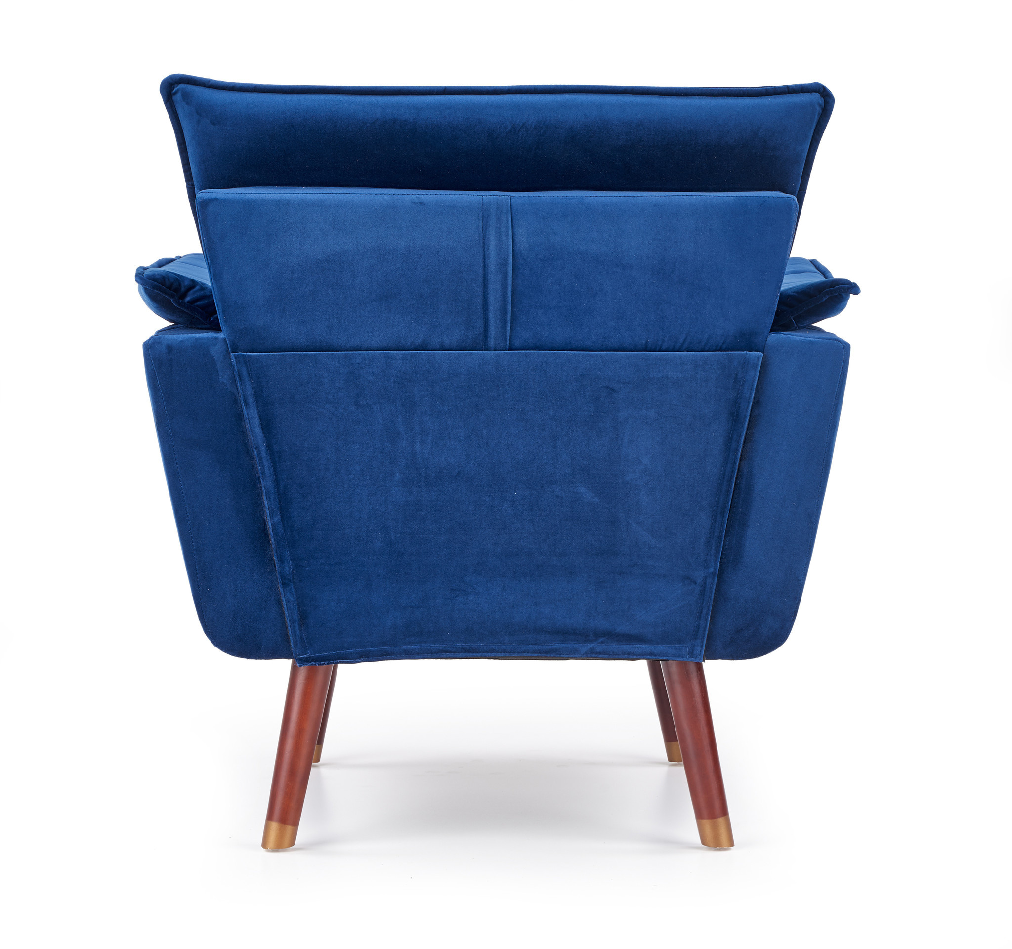 REZZO Fauteuil - Marine Stof - Modern Design - 65% Korting!