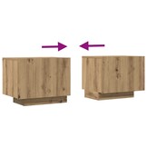 VidaXL TV-meubel 100cm Artisanaal Eiken - 40% Korting! Nu 1 beschikbaar!