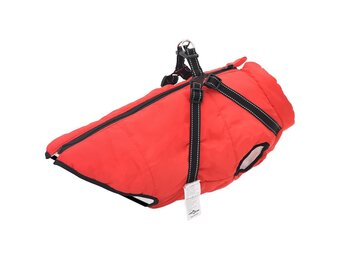 vidaXL Hondenjas Waterdicht Reflecterend Rood L48 - 53% Korting!