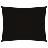 VidaXL Zonnescherm 3,5x5m Rechthoekig Zwart - 40% Korting!