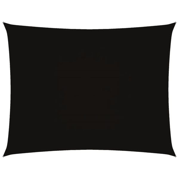 VidaXL Zonnescherm 3,5x5m Rechthoekig Zwart - 40% Korting!