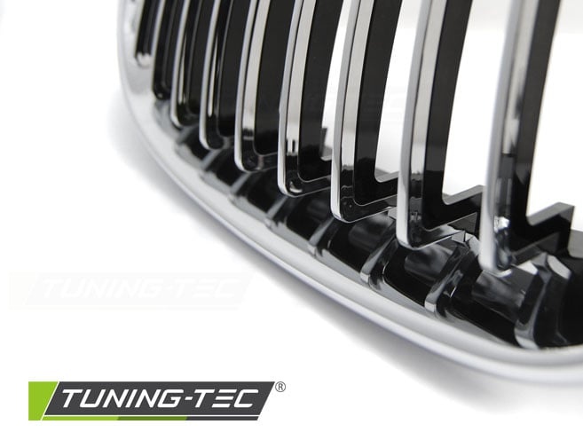 Grill BMW E60/E61 07-10 Chroom - 61% Korting! Exclusief