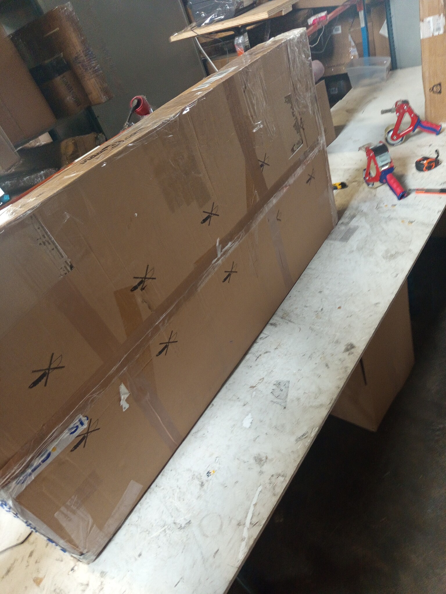 vidaXL Schrijftafel Eiken/Wit - 67% Korting | Lichte Krasjes!