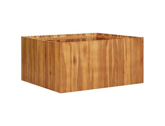 VidaXL Verhoogde Plantenbak Acaciahout 100x100x50cm - 40% Korting!