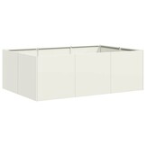 VidaXL Plantenbak Staal Wit 120x80x40 cm | 40% Korting | Bijna Nieuw!