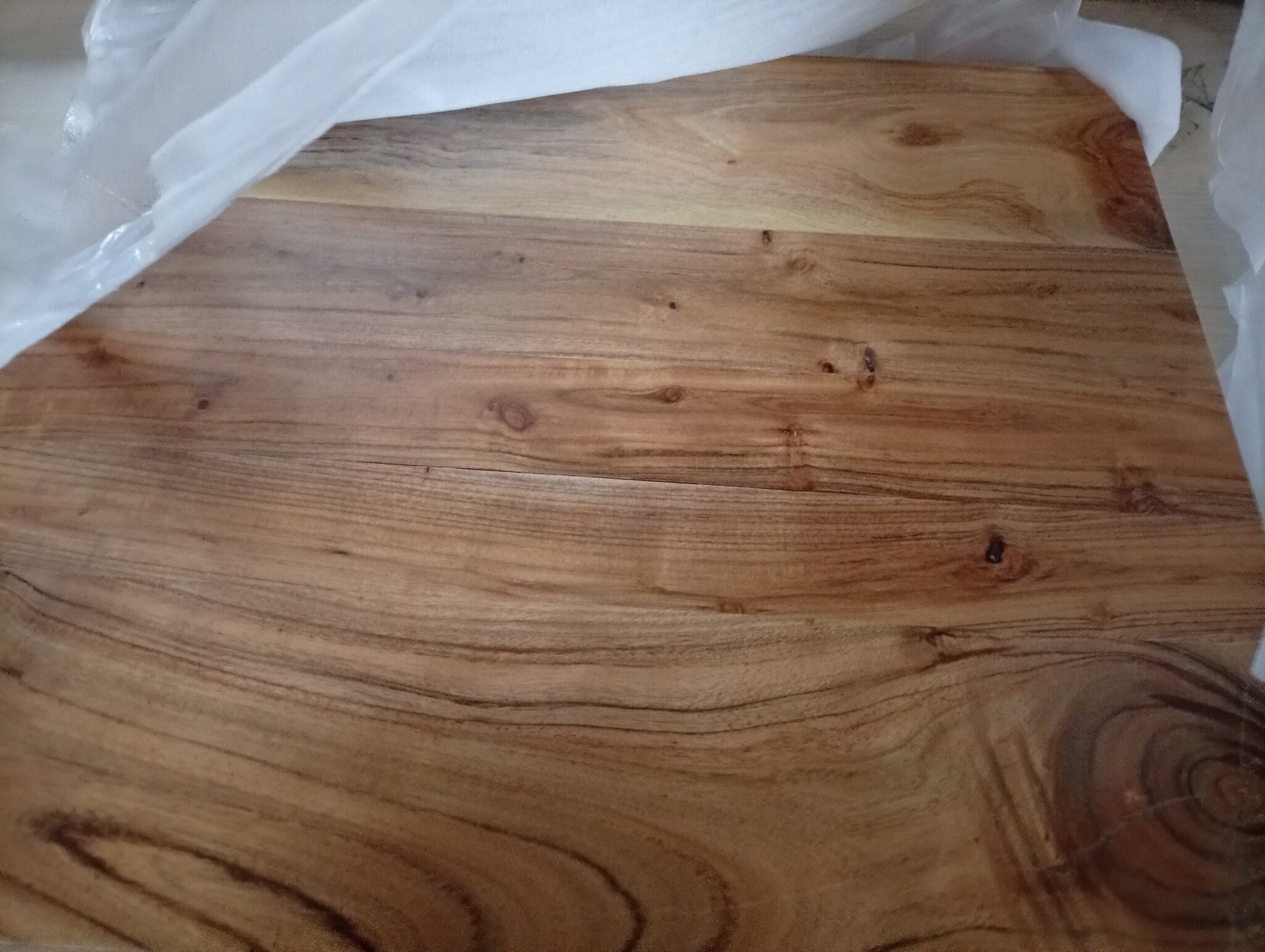 vidaXL Acaciahout Wastafelblad 58x52x3.8cm - 55% Korting!