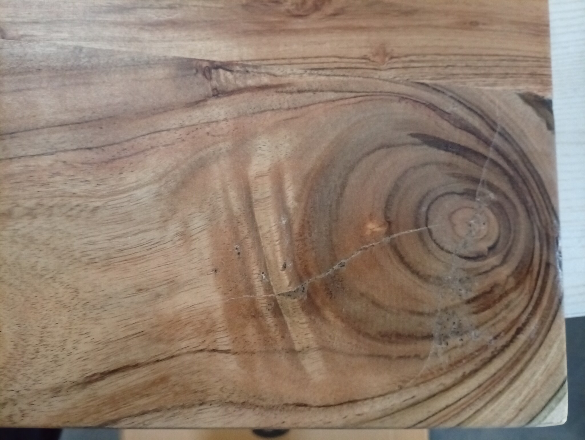 vidaXL Acaciahout Wastafelblad 58x52x3.8cm - 55% Korting!