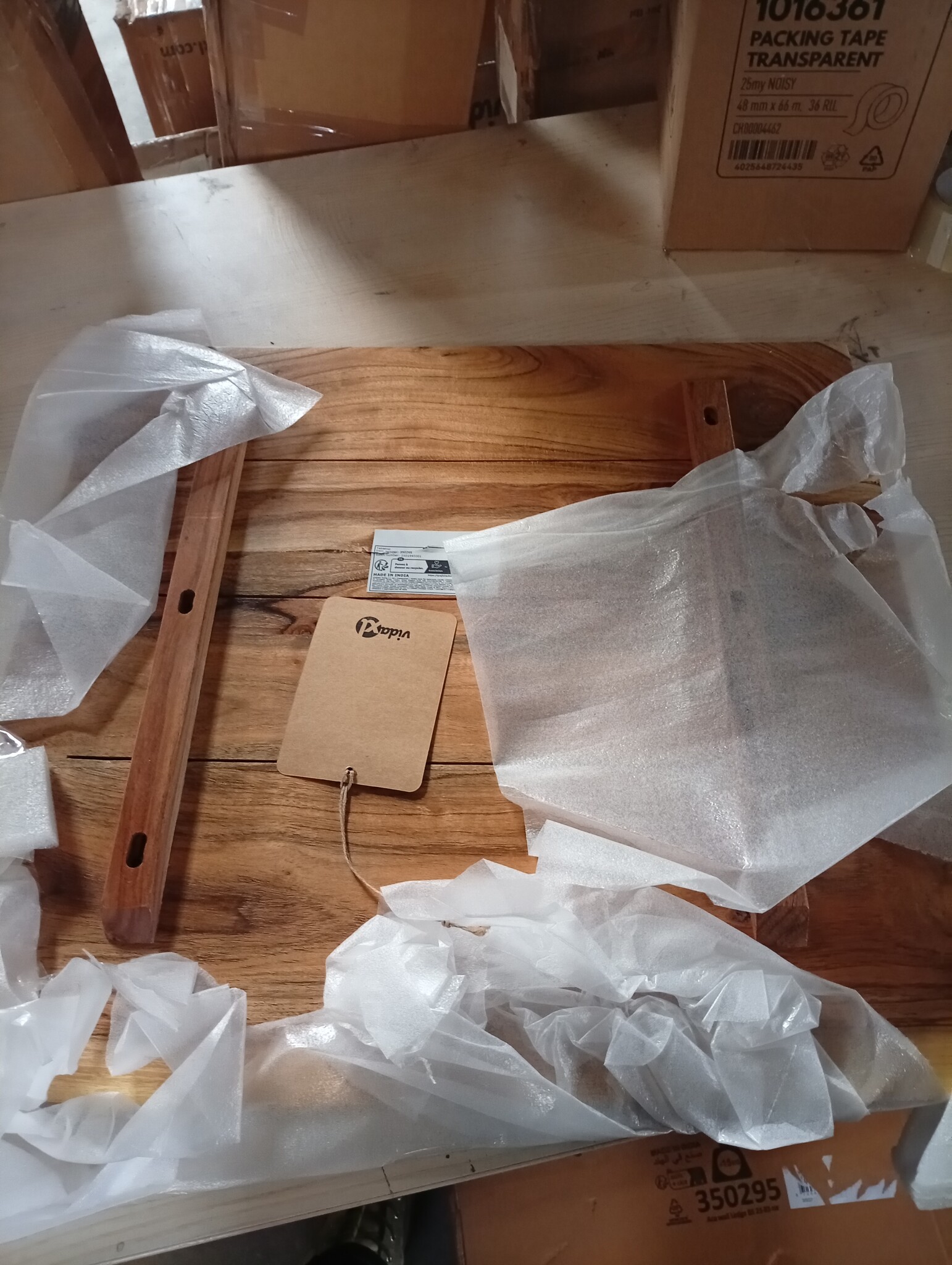 vidaXL Acaciahout Wastafelblad 58x52x3.8cm - 55% Korting!