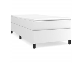 VidaXL Bedframe Kunstleer Wit 90x200cm - 40% Korting!