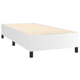 VidaXL Bedframe Kunstleer Wit 90x200cm - 40% Korting!