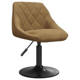 vidaXL Draaistoelen (2 stuks) Bruin Kunstleer - 70% Korting!