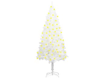 VidaXL Witte Kunstkerstboom 120cm - Levensechte Naalden | 50% Korting!