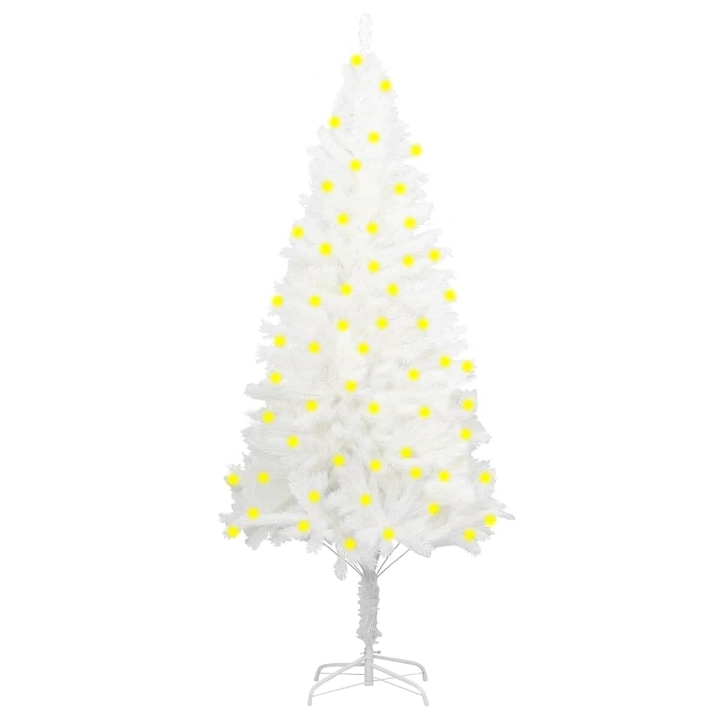 VidaXL Witte Kunstkerstboom 120cm - Levensechte Naalden | 50% Korting!