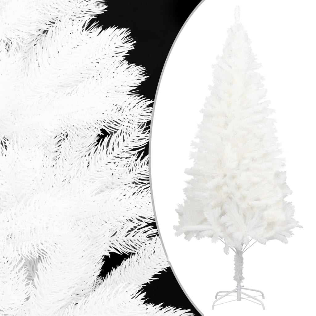 VidaXL Witte Kunstkerstboom 120cm - Levensechte Naalden | 50% Korting!