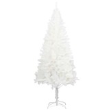 VidaXL Witte Kunstkerstboom 120cm - Levensechte Naalden | 50% Korting!