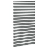 VidaXL Zebra Rolgordijn Donkergrijs 130x200cm - 40% Korting!