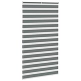 VidaXL Zebra Rolgordijn Donkergrijs 130x200cm - 40% Korting!