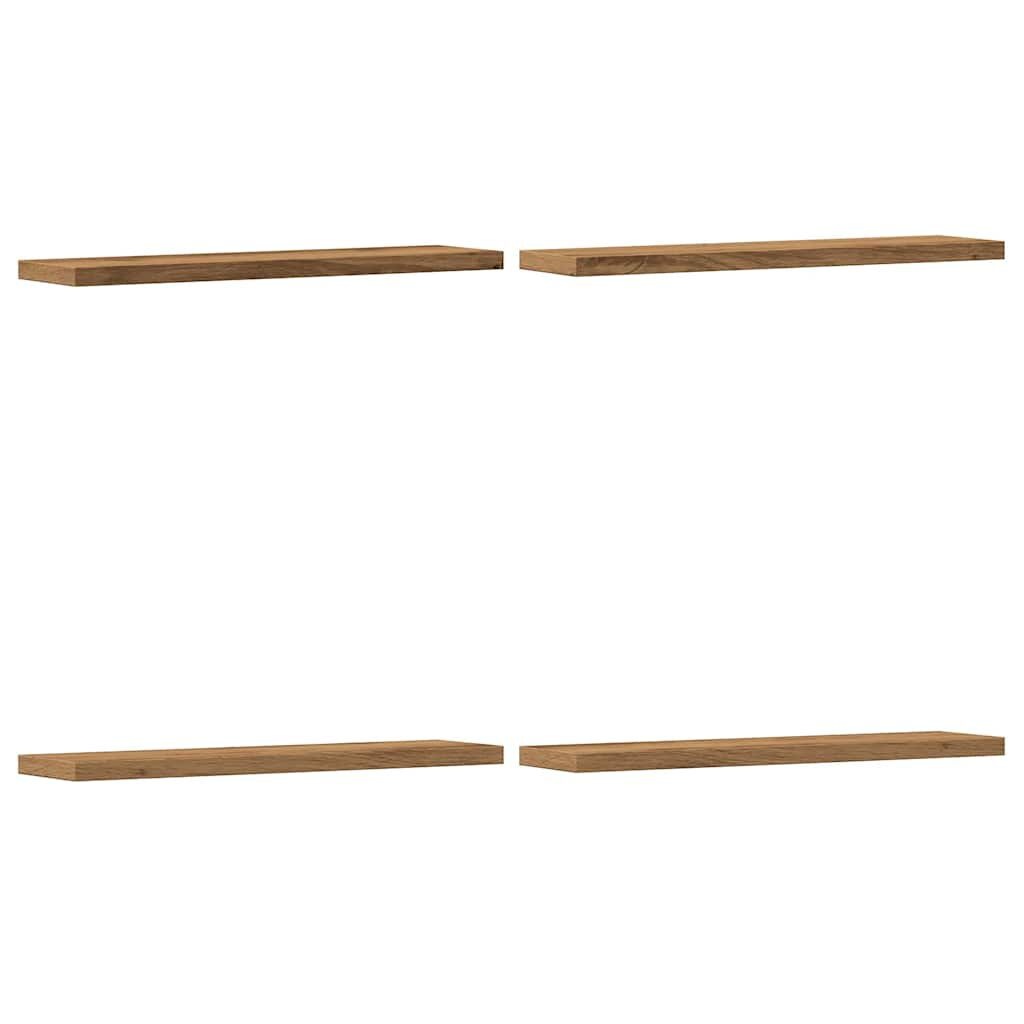 vidaXL Wandschappen Artisanaal Eiken (4 st.) - 35% Korting!