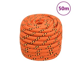 VidaXL Boot Touw 20mm 50m Oranje - 35% Korting! Ongebruikt!