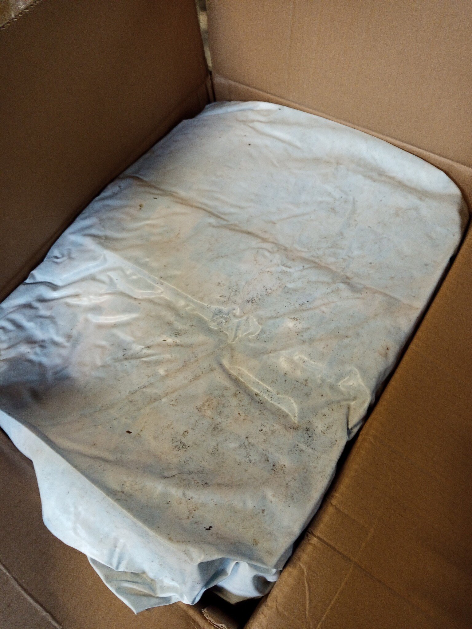 vidaXL Dekzeil 4x6m Wit 650 g/m² | -55% Korting | Gebruikt met Krasjes