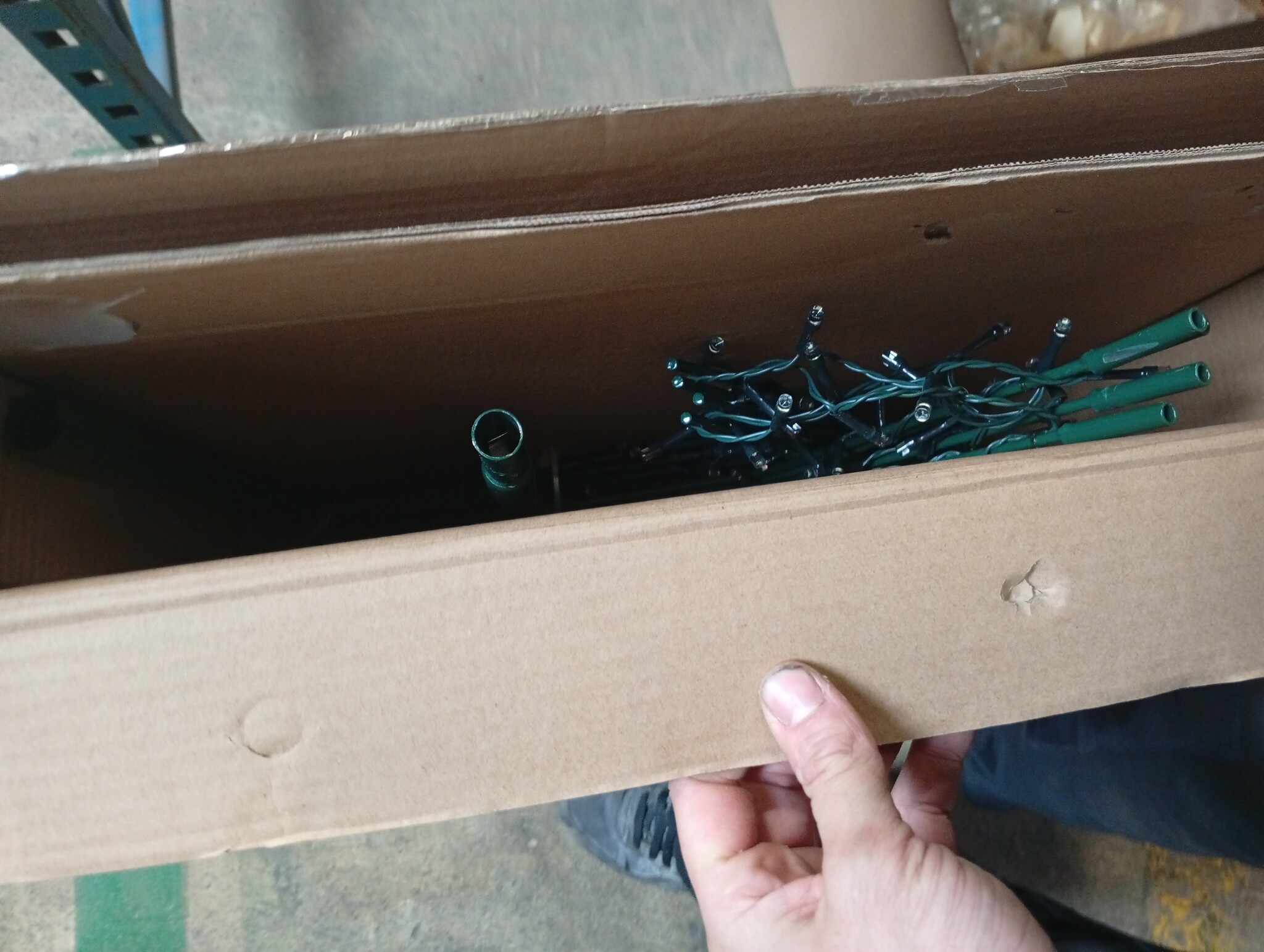 VidaXL Kerstboom Kegel 160 LED's (Binnen/Buiten) - 55% Korting!