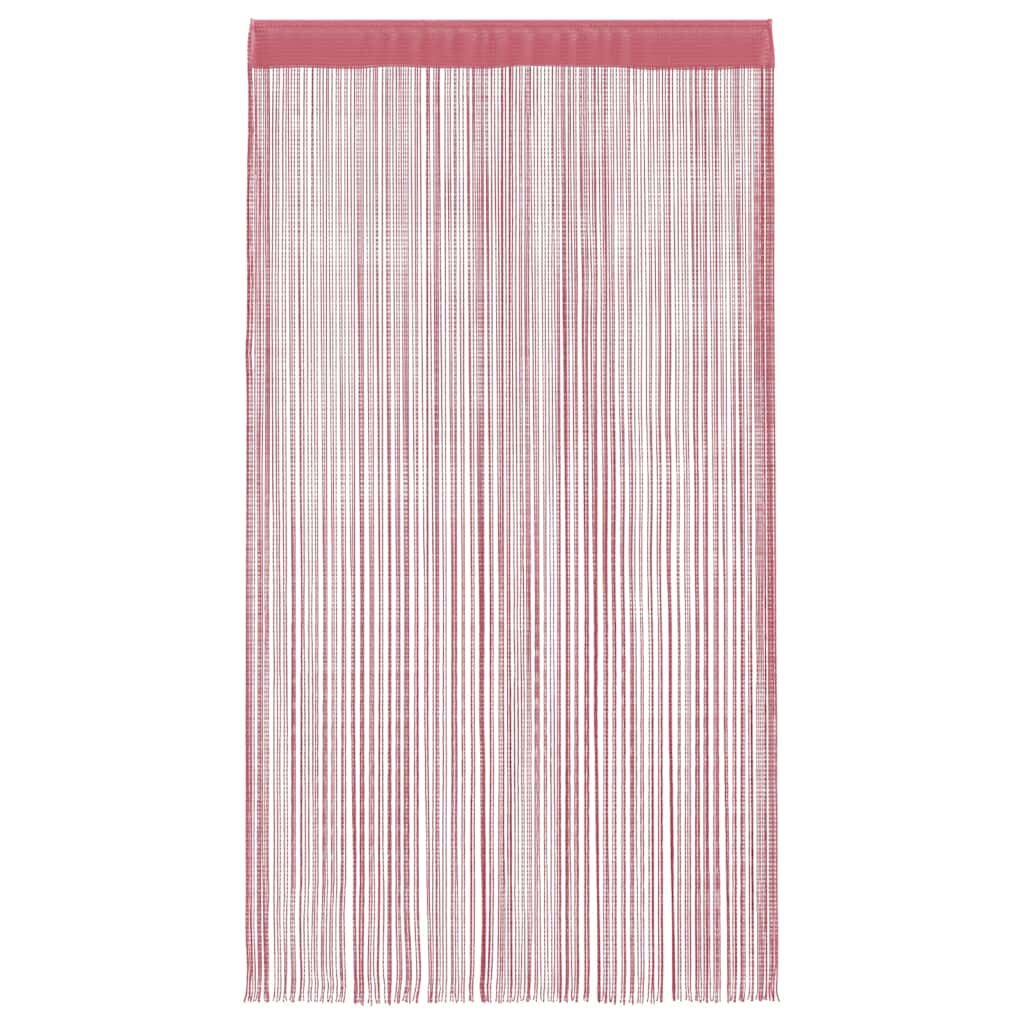 vidaXL Koordgordijnen Roze 2 stuks 100x250 cm - 35% Korting!
