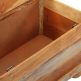 VidaXL Salontafel Gerecycled Hout 70x70x38cm | 40% Korting | Vintage Stijl