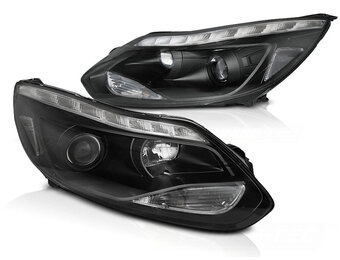 Ford Focus MK3 Koplampen LED Zwart (2011-10/2014) - 55% Korting!