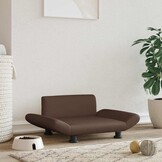 vidaXL Hondenmand Kunstleer Bruin 70cm - 40% Korting!