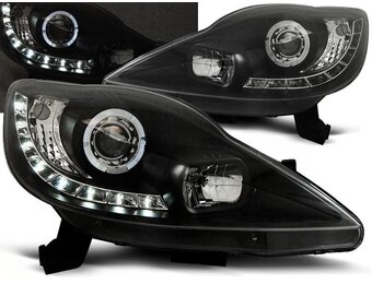 PEUGEOT 107 Koplampen Parkeerlicht Zwart (05-11) - 55% Korting!