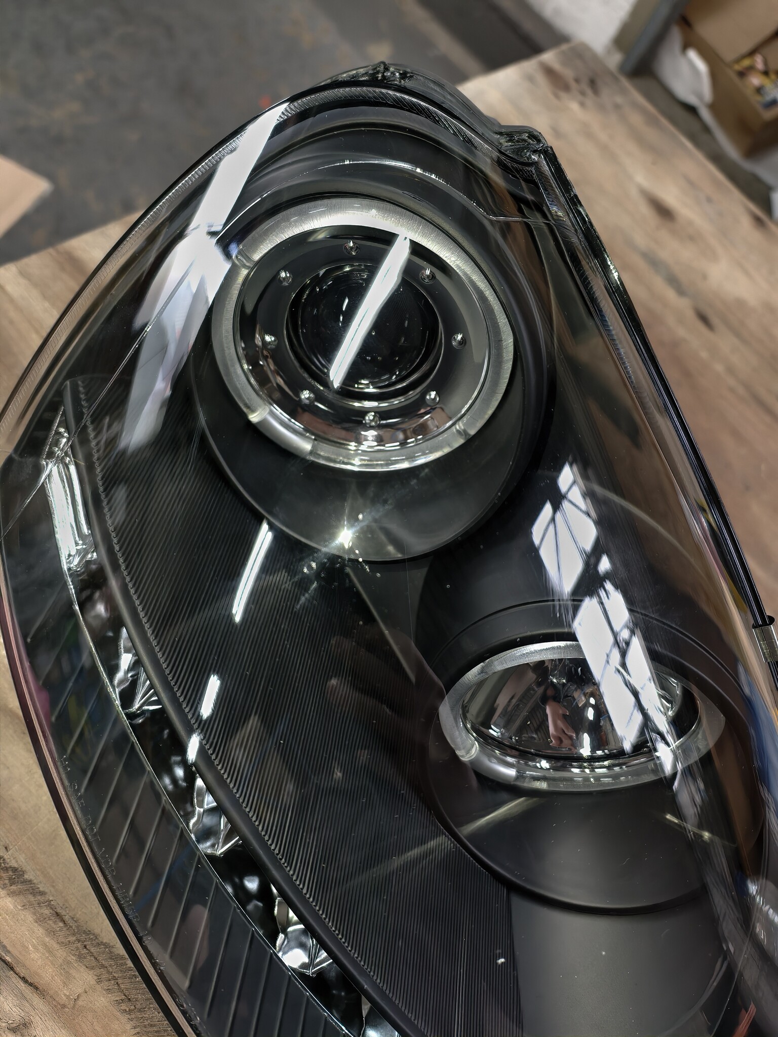 VW Golf 5 Koplampen Dual Halo Angel Eyes Zwart - 55% Korting!