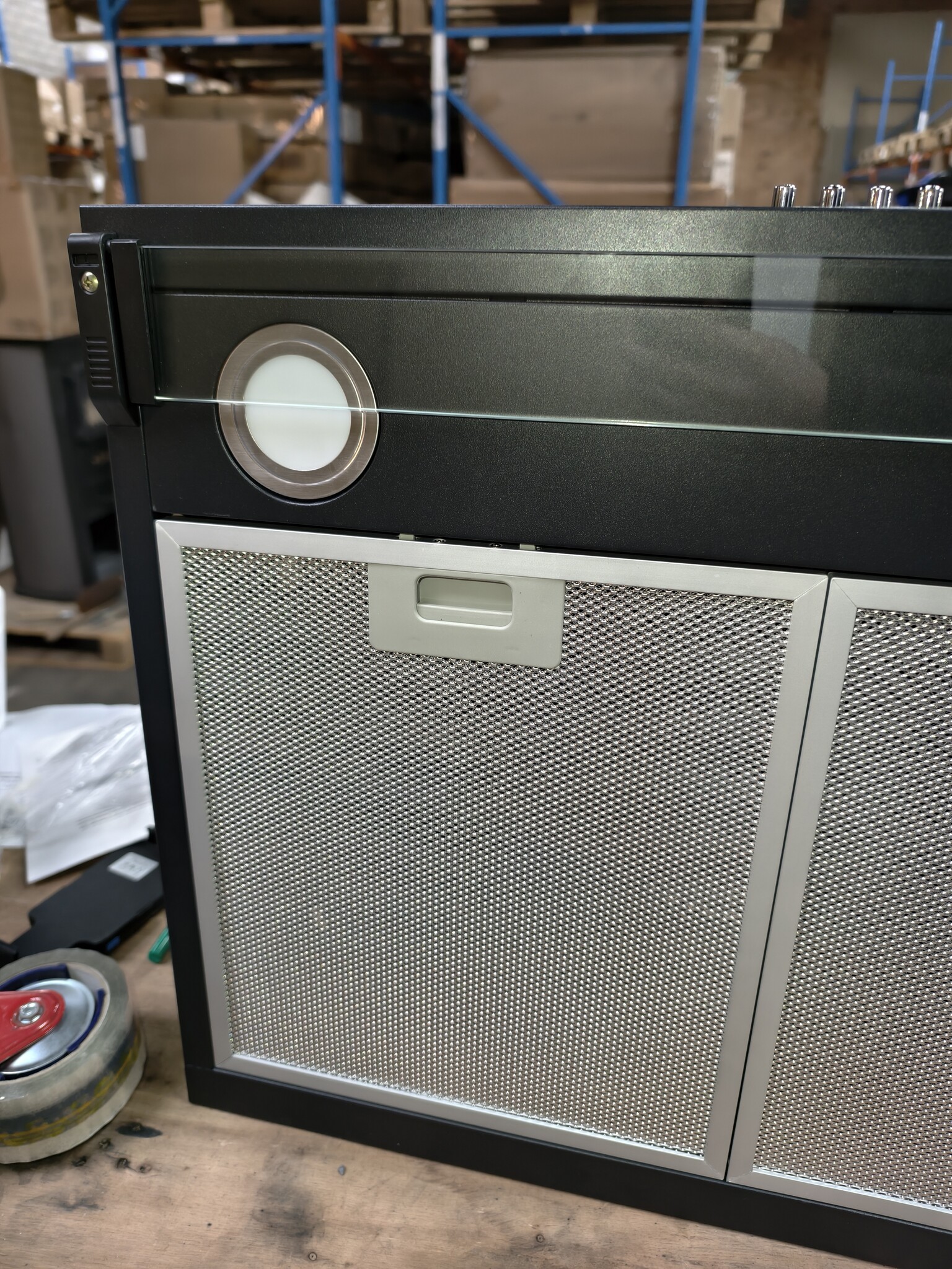 Zwarte Onderbouw Afzuigkap - 280 m³/u - 3 standen - Nu 40% Korting!