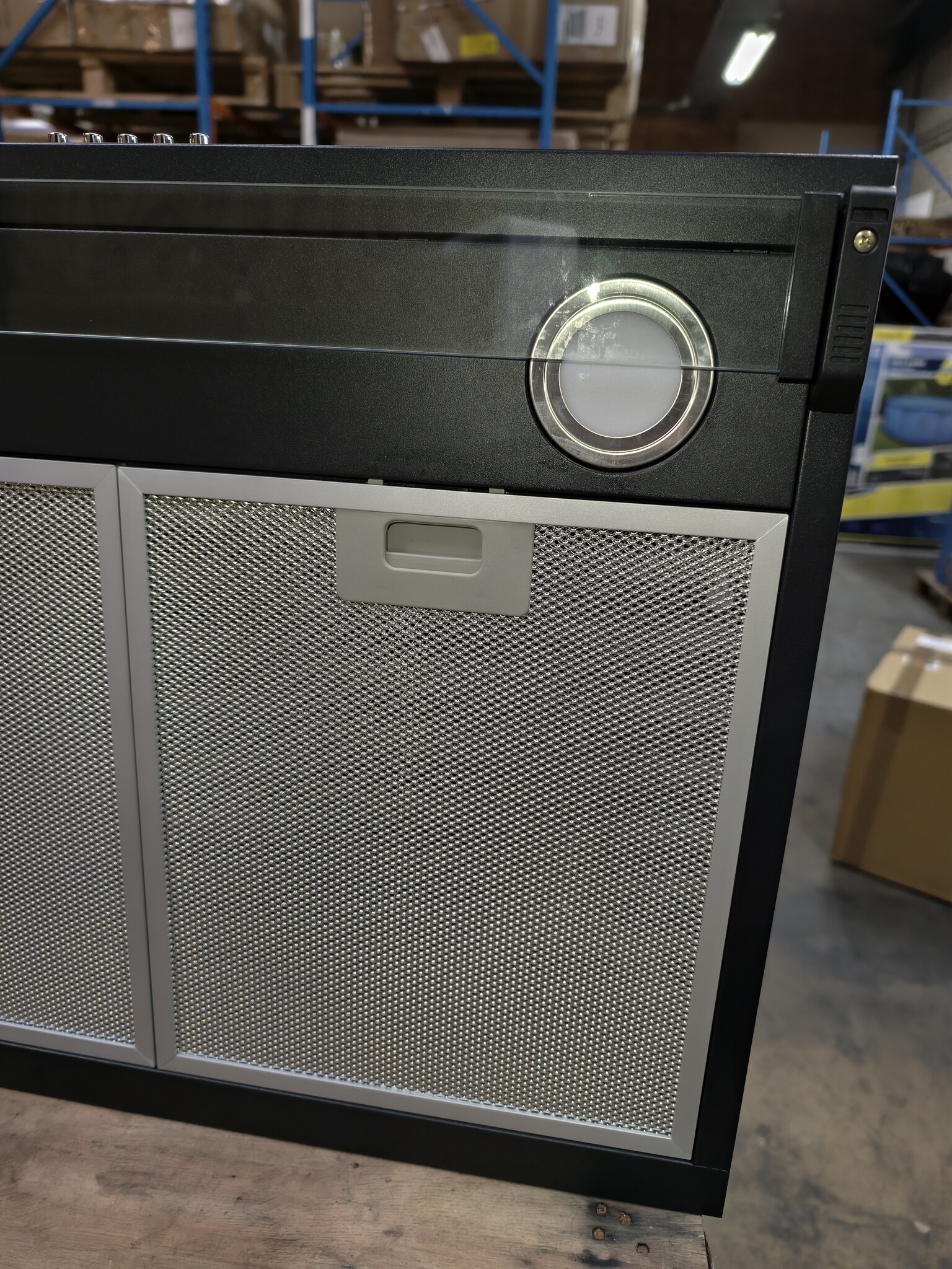 Zwarte Onderbouw Afzuigkap - 280 m³/u - 3 standen - Nu 40% Korting!