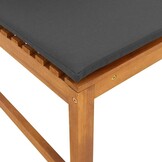 VidaXL Tuinbank Massief Acaciahout - 40% Korting! - Bruin