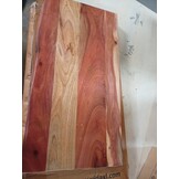 VidaXL Tafelblad Acaciahout 80x40cm - Natuurlijke Rand | 55% Korting!