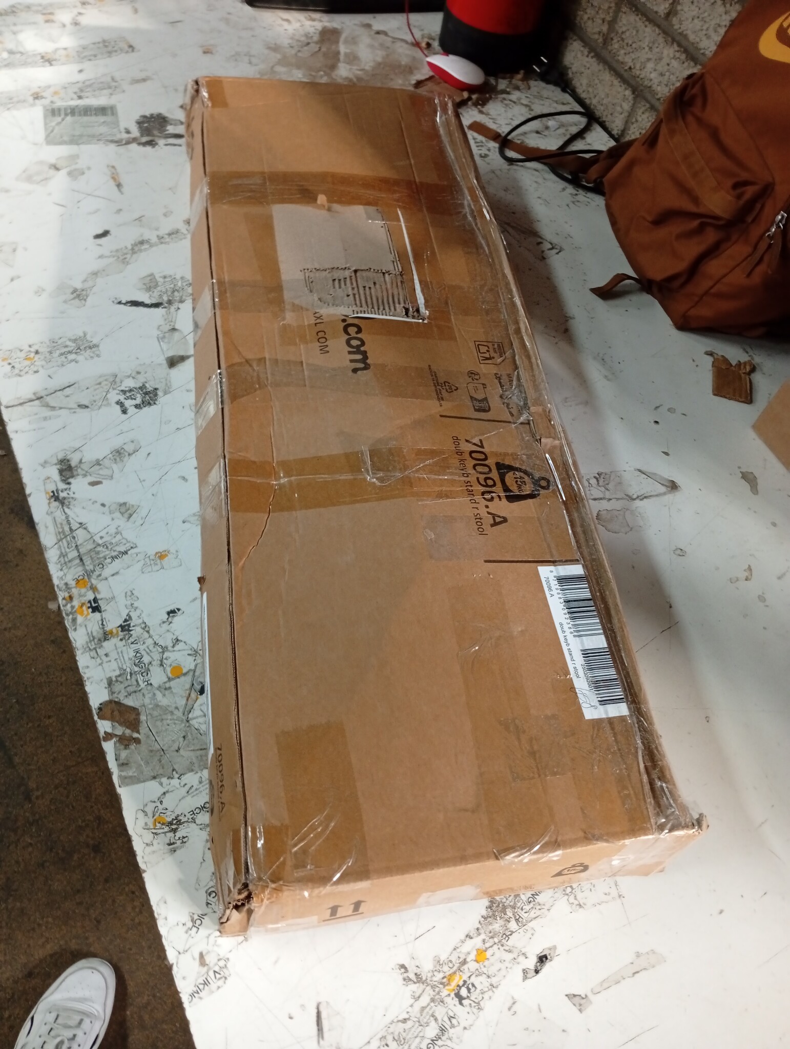 VidaXL Keyboardstandaard & Kruk Dubbel Versterkt Zwart - 55% Korting!