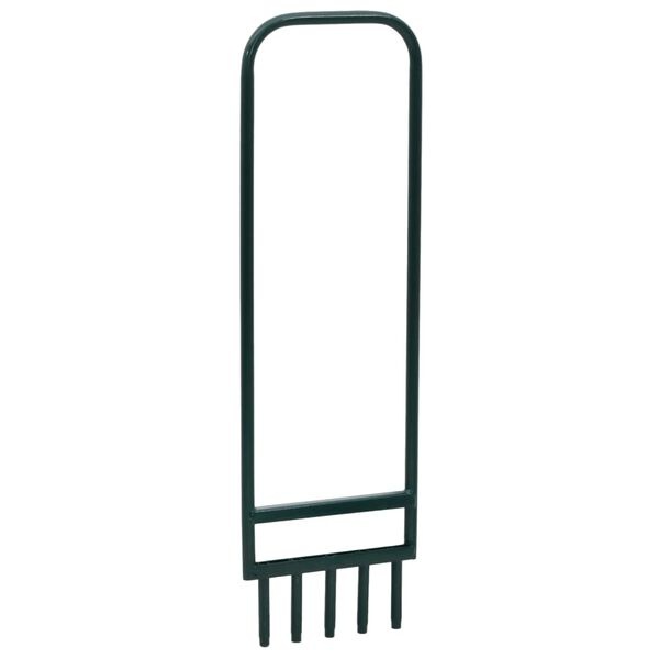 Gazonbeluchter Groen - Gepoedercoat Staal - 5 Holle Tanden - NU 35% KORTING!