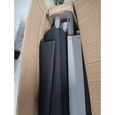 VidaXL Windscherm Uittrekbaar 180x600 cm Zwart - 64% Korting!